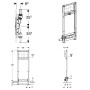 Geberit Duofix Duschelement für UP-Armaturen