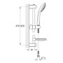 GROHE Euphoria Brausegarnitur Champagne