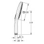GROHE Vitalio SmartActive 130 Cube Handbrause 3 Strahlarten