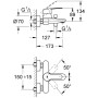 GROHE Eurostyle C Einhand-Wannenbatterie