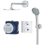 GROHE Grohtherm Duschsystem Unterputz mit Rainshower Cosmopolitan 210