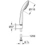 GROHE Euphoria Brausegarnitur Mono
