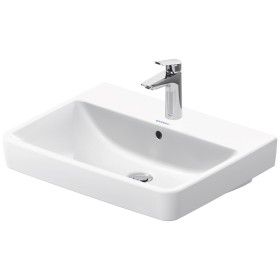 Lavabo meuble Duravit No. 1 60 cm, avec 1 trou de robinet et trop-plein