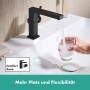 hansgrohe Tecturis E Einhebel-Waschtischarmatur 110 Fine CoolStart wassersparend+ mit Push-Open Ablaufgarnitur