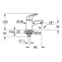 GROHE Swift Standventil 1/2 XS-Size