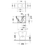 Duravit D-Code Stand WC