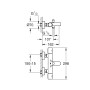 GROHE Grohtherm 800 Cosmopolitan Thermostat-Wannenbatterie, DN 15