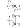 GROHE Costa Brausebatterie