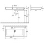 GROHE Cube Keramik Waschtisch 100 cm