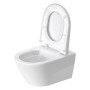 Duravit D-Neo Wand-WC Rimless, Tiefspüler, mit Durafix