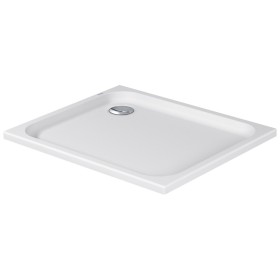 Duravit D-Code Rechteck Duschwanne 100 x 80 cm mit Antislip