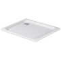 Duravit D-Code Rechteck Duschwanne 100 x 80 cm mit Antislip