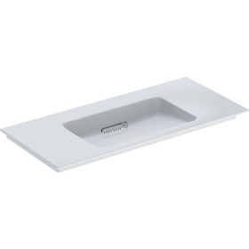 Geberit ONE Möbelwaschtisch 105 cm, Abgang horizontal, ohne Hahnloch, ohne Überlauf