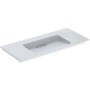 Geberit ONE Möbelwaschtisch 105 cm, Abgang horizontal, ohne Hahnloch, ohne Überlauf