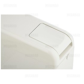 Geberit AP-Spülkasten AP127 tiefhängend mit Spül-Stopp-Spülung, Anschluss unten links