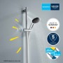 GROHE Vitalio Start 110 Brausestangenset 90 cm mit 3 Strahlarten