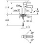 GROHE Concetto Einhand-Waschtischbatterie M-Size ohne Ablaufgarnitur