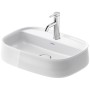 Duravit Zencha Aufsatzbecken 55 x 39 cm, mit Hahnlochbank
