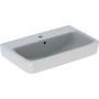 Geberit Renova Compact Waschtisch 65 cm mit Hahnloch und Überlauf