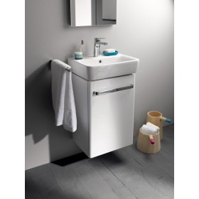 Geberit Renova Compact Waschtisch 65 cm mit Hahnloch und Überlauf