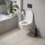 Duravit D-Code WC-Sitz, mit Absenkautomatik, vormontierte Scharniere