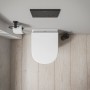 Duravit D-Code WC-Sitz, mit Absenkautomatik, vormontierte Scharniere