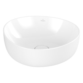 Lavabo d'appoggio Villeroy & Boch Antao 40 x 39,5 cm, senza troppo pieno, non levigato