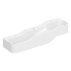 Geberit Bambini Spiel- und Waschlandschaft, 3 Waschplätze, tieferes Becken links