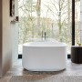 Duravit Zencha freistehende Badewanne 125 x 125 cm