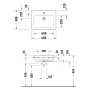 Duravit D-Code Waschtisch 60 cm