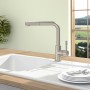 Villeroy & Boch Steel Shower Einhebel-Küchenarmatur, Niederdruck