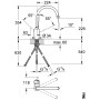 GROHE Concetto Einhand Spültischbatterie Niederdruck