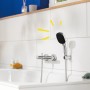 GROHE Vitalio Comfort 110 Wandhalterset mit 3 Strahlarten