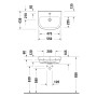 Duravit D-Code Waschtisch 55 cm