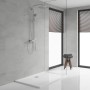 GROHE Vitalio Kopfbrause 3 Stahlarten
