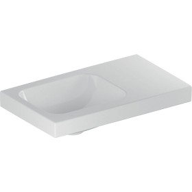 Geberit iCon Light Handwaschbecken 53 cm mit Ablagefläche rechts, ohne Hahnloch