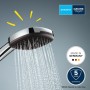 GROHE Vitalio Comfort 110 Handbrause mit 3 Strahlarten