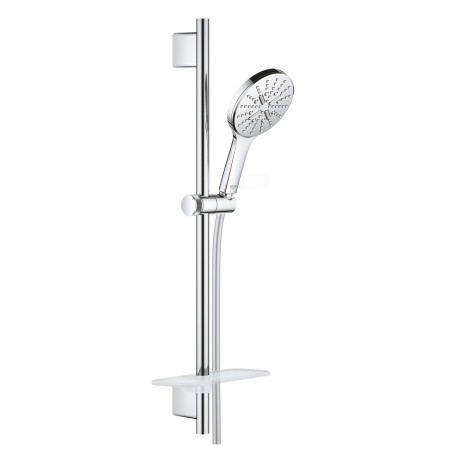 GROHE SmartActive Brausestangenset, 3 Strahlarten, Brausestange 60 cm