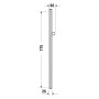 Duravit Brausestange 81 cm