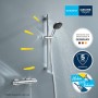 GROHE Precision Trend Thermostat-Brausebatterie 1/2" mit Brausegarnitur 60 cm