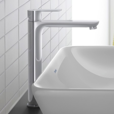 Duravit D-Code Einhebel-Waschtischmischer FreshStart und MinusFlow