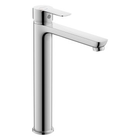 Miscelatore monocomando per lavabo Duravit D-Code FreshStart e MinusFlow