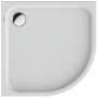 Duravit D-Code Viertelkreis-Duschwanne 90 x 90 cm mit Antislip