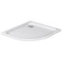 Duravit D-Code Viertelkreis-Duschwanne 90 x 90 cm mit Antislip