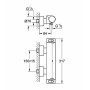 GROHE Grohtherm 2000 Thermostat-Brausebatterie