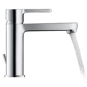 Miscelatore monocomando per lavabo Duravit B.2 M con scarico a stelo