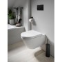Duravit D-Code WC-Sitz, mit Absenkautomatik, vormontierte Scharniere