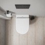 Duravit D-Code WC-Sitz, mit Absenkautomatik, vormontierte Scharniere