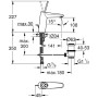 GROHE Eurodisc Joy Einhand Waschtischbatterie M-Size