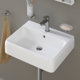 Duravit Qatego Waschtisch 60 x 47 cm, 1 Hahnloch, mit HygieneGlace